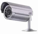 C&aacute;mara bullet IR con lente fija, alta resoluci&oacute;n, modo d&iacute;a y noche, CCD de 1/3&rdquo; 